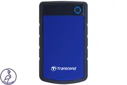 هارد اکسترنال Transcend StoreJet 25H3 ظرفیت 2 ترابایت آبی