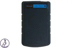 هارد اکسترنال Transcend StoreJet 25H3 ظرفیت 4 ترابایت آبی