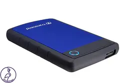 هارد اکسترنال Transcend StoreJet 25H3 ظرفیت 4 ترابایت آبی