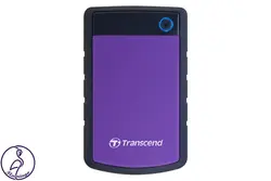 هارد اکسترنال Transcend StoreJet 25H3 ظرفیت 2 ترابایت بنفش