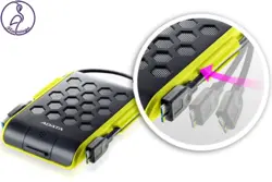 هارد اکسترنال ADATA HD720 ظرفیت 2 ترابایت سبز