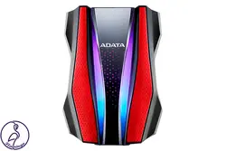 هارد اکسترنال ADATA HD770G ظرفیت 2 ترابایت قرمز