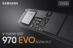 هارد SSD سامسونگ مدل EVO970 ظرفیت 250 گیگابایت