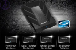 هارد اکسترنال ADATA HD710Pro ظرفیت 2 ترابایت مشکی