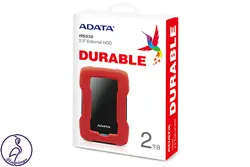 هارد اکسترنال ADATA HD330 ظرفیت 2 ترابایت قرمز