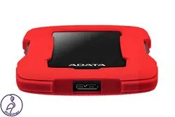 هارد اکسترنال ADATA HD330 ظرفیت 2 ترابایت قرمز