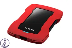 هارد اکسترنال ADATA HD330 ظرفیت 2 ترابایت قرمز