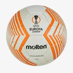 توپ فوتبال مولتن مدل uefa europa league 22-23 5000 نسخه رسمی(سفید.نارنجی) – سفارشی از اروپا
