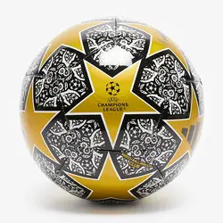 توپ فوتبال آدیداس uefa champions league 2023 نسخه تمرینی(طلایی.مشکی گرافیکی) – سفارشی از اروپا