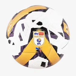 توپ فوتبال پوما مدل efl play off orbita 1 نسخه رسمی(سفید.طلایی) – سفارشی از اروپا