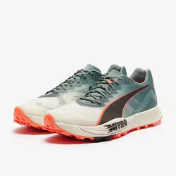 کفش رانینگ مردانه پوما مدل Fast-Trac Apex Nitro (اکالیپتوس-سفید طلوع خورشید) – سفارشی از اروپا