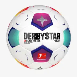 توپ فوتبال دربی استار Brilliant Bundesliga APS 23.24 نسخه رسمی(سفید.چند رنگ) – سفارشی از اروپا