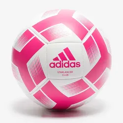 توپ فوتبال آدیداس Starlancer CLUB نسخه تمرینی(سفید.صورتی) – سفارشی از اروپا