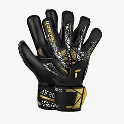 دستکش دروازه بانی ریوش مدل Attrakt gold x evolution cut finger support (مشکی.طلایی) – سفارشی از اروپا