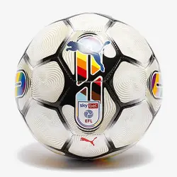 توپ فوتبال پوما مدل Orbita 6 Efl MS Rainbow  نسخه تمرینی (سفید.چند رنگ) – سفارشی از اروپا