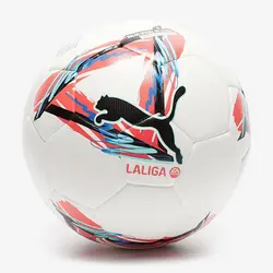 توپ فوتبال پوما مدل orbita laliga 1 24-25 HYB نسخه مسابقه(سفید.قرمز) – سفارشی از اروپا