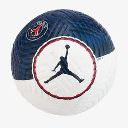 توپ فوتبال نایک مدل paris saint germain 21-22 strike نسخه تمرینی(سفید.سورمه ای) – سفارشی از اروپا