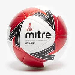 توپ فوتبال میتره مدل  delta max fa cup fifa pro  نسخه رسمی(قرمز.سفید) – سفارشی از اروپا