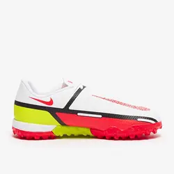 کفش فوتسال چمنی نایک فانتوم جی تی آکادمی TF خردسال/نونهال(سفید.زرد.قرمز) – سفارشی از اروپا
