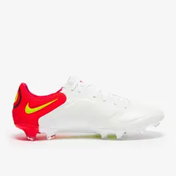کفش فوتبال نایک تمپو لجند 9 الیت FG (سفید.قرمز) – سفارشی از اروپا