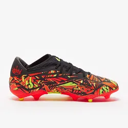 کفش فوتبال آدیداس نمزیز مسی 3. FG Rey Del Balon(قرمز.زرد.مشکی) - سفارشی از اروپا