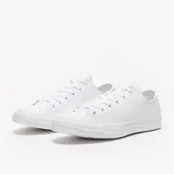 اسنیکر کانورس مدل chuck taylor all star چرم(سفید) – سفارشی از اروپا