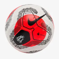 توپ فوتبال نایک مدل premier league strike نسخه تمرینی (سیاه.سفید.قرمز) – سفارشی از اروپا