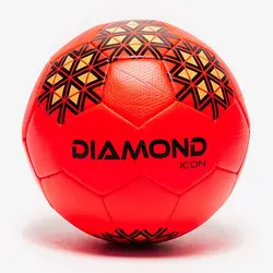 توپ فوتبال دایموند مدلIcon نسخه تمرینی (نارنجی) – سفارشی از اروپا