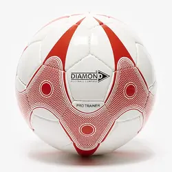 توپ فوتبال مهارتی دایموند مدل skill نسخه تمرینی (سفید.قرمز) – سفارشی از اروپا