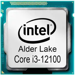 پردازنده مرکزی اینتل Core i3-12100 tray