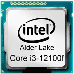 پردازنده مرکزی اینتل سری Alder Lake مدل Core i3-12100f tray