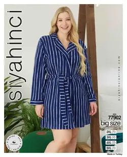 تن پوش حوله ای زنانه  سایز بزرگ ترک 77902