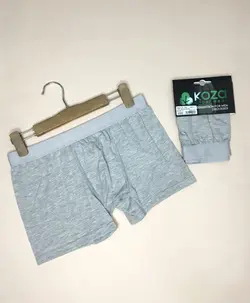 شورت مردانه پادار ساده برند کوزا طوسی 9006