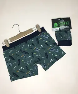 شورت مردانه پادار طرحدار برند کوزا ۹۱۷۵-74