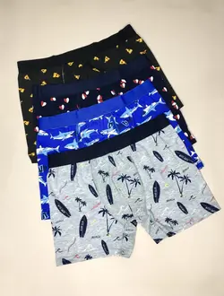 شورت مردانه پادار طرحدار برند کوزا ۹۱۷۵-59