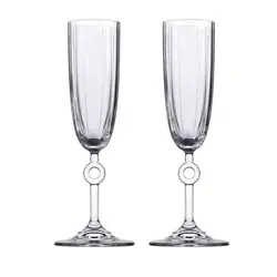 لیوان گیلاس خوری پایه بلند ترک پاشاباغچه 2 عددی مدل آمور pasabahce amore