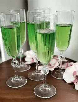 لیوان گیلاس خوری پایه بلند ترک پاشاباغچه 2 عددی مدل آمور pasabahce amore
