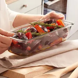 ظرف پیرکس کیک و لازانیا بورجام مستطیلی پاشاباغچه borcam 59104