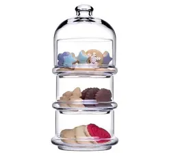 ظرف شکلات و تنقلات 3 طبقه پاشاباغچه Villa patisseria
