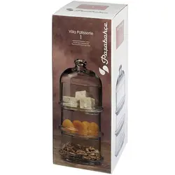 ظرف شکلات و تنقلات 3 طبقه پاشاباغچه Villa patisseria