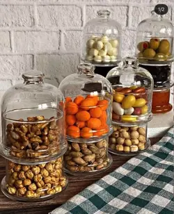 ظرف شکلات و تنقلات دو طبقه پاشاباغچه Villa patisseria