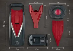 رنده آلمانی اصل برند برنر مدل BORNER Vital