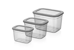 ظروف نگهدارنده 3 تایی سری پلی Foly Life 0315