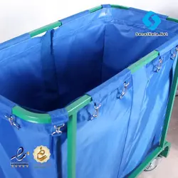 ترولی حمل ملحفه بیمارستانی مدل 7400