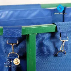 ترولی حمل ملحفه بیمارستانی مدل 7400