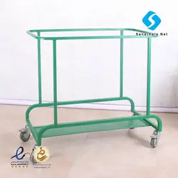 ترولی حمل ملحفه بیمارستانی مدل 7400