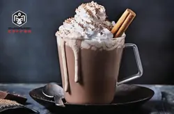 hot chocolate | هات چاکلت فوری | شامپانزه کافی - شامپانزه کافی