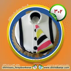 کیک فوندانت کد 302 - شیرینی سرای فریدون کنار