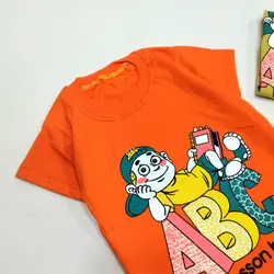 تیشرت تک طرح abc 13406