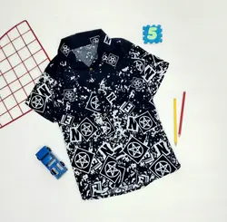 پیراهن هاوایی طرح ستاره 13470